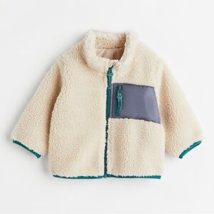 H&M sherpa ‘teddy bear jacket’ 4-6 months
